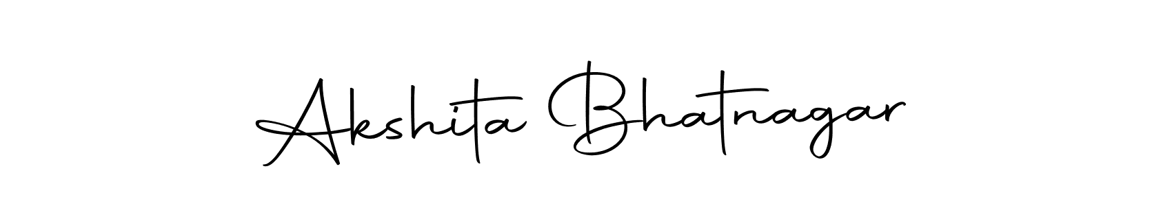 if you are searching for the best signature style for your name Akshita Bhatnagar. so please give up your signature search. here we have designed multiple signature styles  using Autography-DOLnW. Akshita Bhatnagar signature style 10 images and pictures png