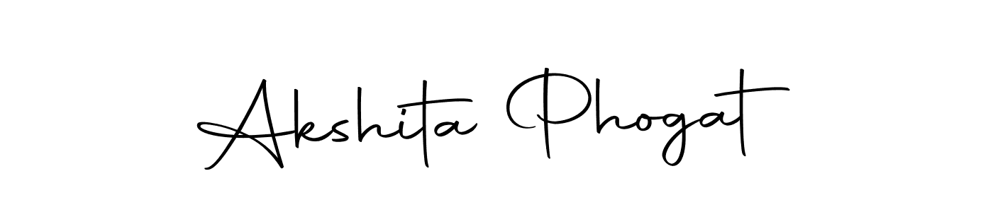 Design your own signature with our free online signature maker. With this signature software, you can create a handwritten (Autography-DOLnW) signature for name Akshita Phogat. Akshita Phogat signature style 10 images and pictures png