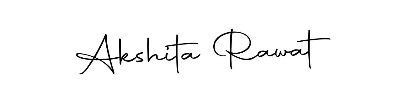 How to make Akshita Rawat signature? Autography-DOLnW is a professional autograph style. Create handwritten signature for Akshita Rawat name. Akshita Rawat signature style 10 images and pictures png