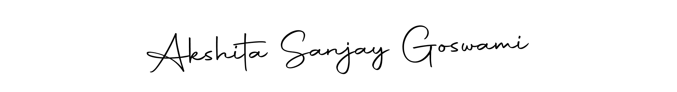You can use this online signature creator to create a handwritten signature for the name Akshita Sanjay Goswami. This is the best online autograph maker. Akshita Sanjay Goswami signature style 10 images and pictures png