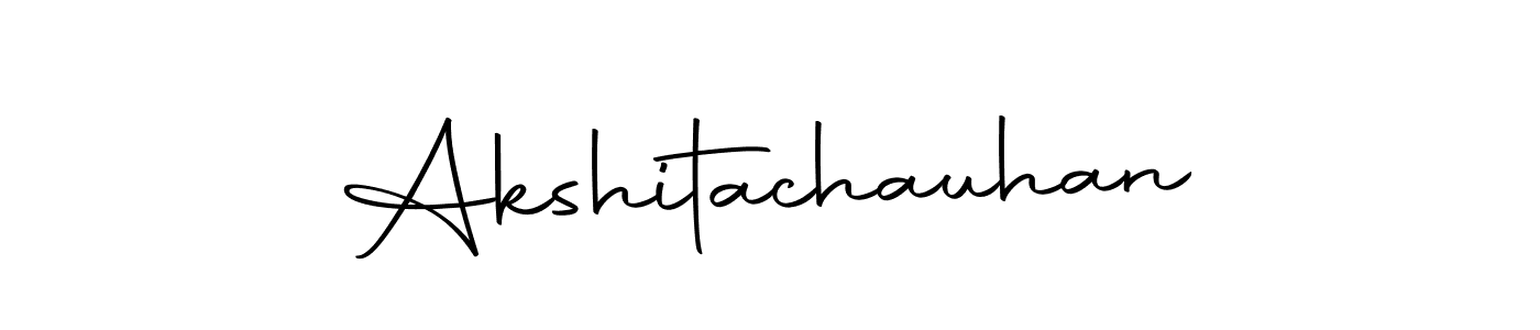 Here are the top 10 professional signature styles for the name Akshitachauhan. These are the best autograph styles you can use for your name. Akshitachauhan signature style 10 images and pictures png