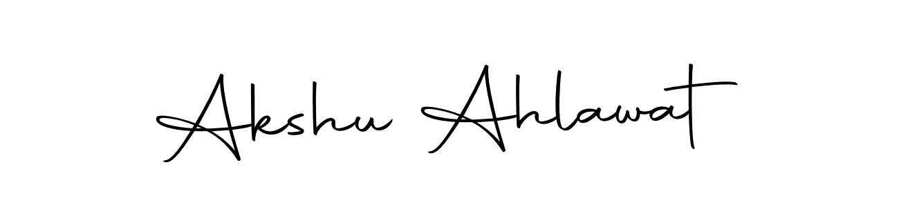 Similarly Autography-DOLnW is the best handwritten signature design. Signature creator online .You can use it as an online autograph creator for name Akshu Ahlawat. Akshu Ahlawat signature style 10 images and pictures png