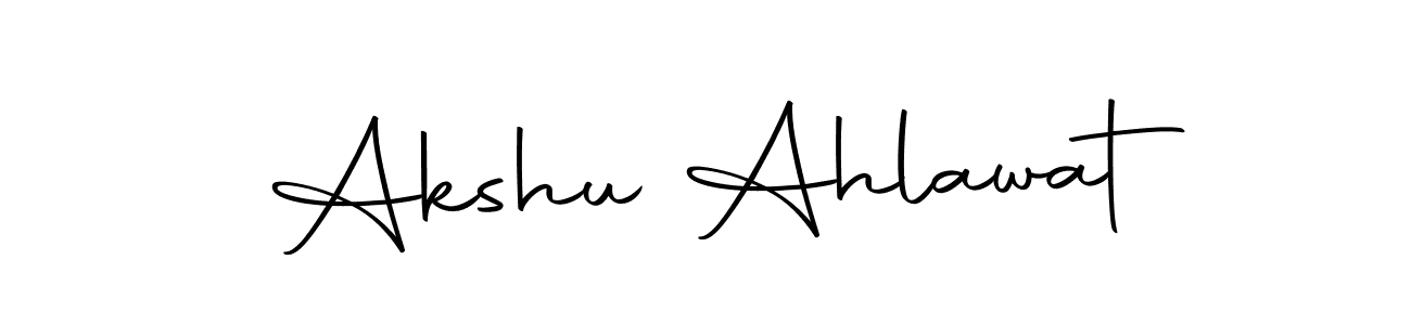 Similarly Autography-DOLnW is the best handwritten signature design. Signature creator online .You can use it as an online autograph creator for name Akshu Ahlawat. Akshu Ahlawat signature style 10 images and pictures png