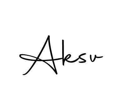 The best way (Autography-DOLnW) to make a short signature is to pick only two or three words in your name. The name Aksv include a total of six letters. For converting this name. Aksv signature style 10 images and pictures png