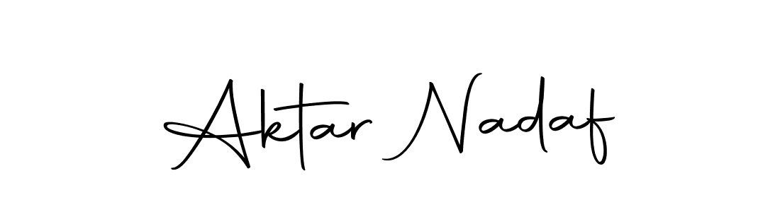 Also we have Aktar Nadaf name is the best signature style. Create professional handwritten signature collection using Autography-DOLnW autograph style. Aktar Nadaf signature style 10 images and pictures png