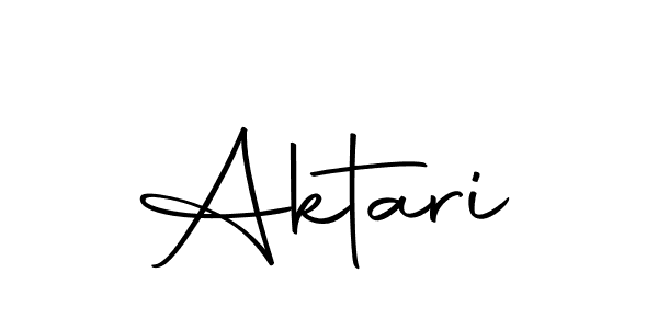 Make a beautiful signature design for name Aktari. With this signature (Autography-DOLnW) style, you can create a handwritten signature for free. Aktari signature style 10 images and pictures png