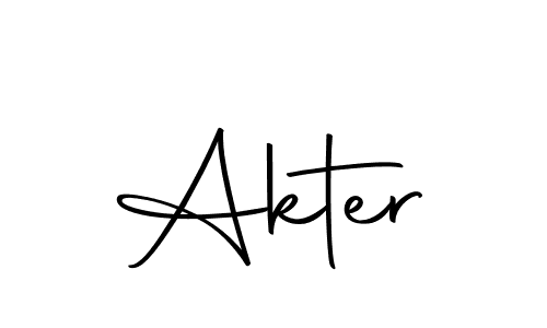 Akter stylish signature style. Best Handwritten Sign (Autography-DOLnW) for my name. Handwritten Signature Collection Ideas for my name Akter. Akter signature style 10 images and pictures png