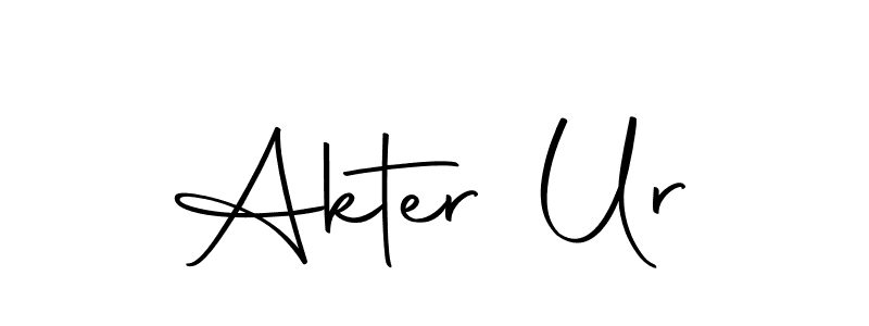 You can use this online signature creator to create a handwritten signature for the name Akter Ur. This is the best online autograph maker. Akter Ur signature style 10 images and pictures png