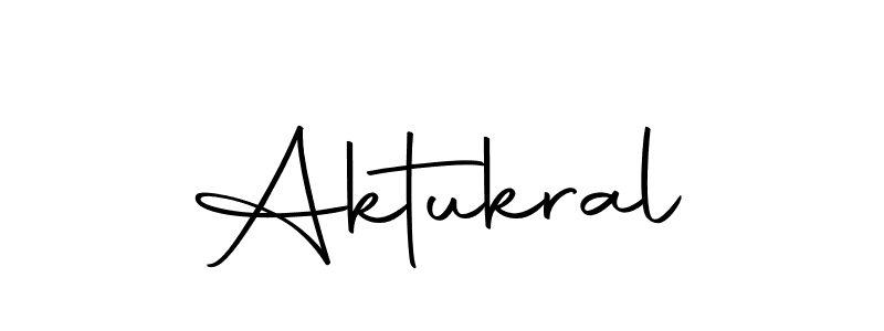 How to make Aktukral signature? Autography-DOLnW is a professional autograph style. Create handwritten signature for Aktukral name. Aktukral signature style 10 images and pictures png