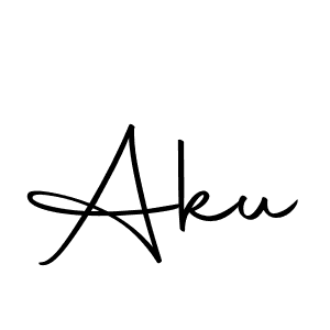 Make a short Aku signature style. Manage your documents anywhere anytime using Autography-DOLnW. Create and add eSignatures, submit forms, share and send files easily. Aku signature style 10 images and pictures png