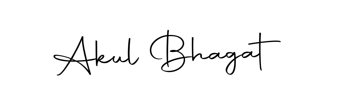 Create a beautiful signature design for name Akul Bhagat. With this signature (Autography-DOLnW) fonts, you can make a handwritten signature for free. Akul Bhagat signature style 10 images and pictures png