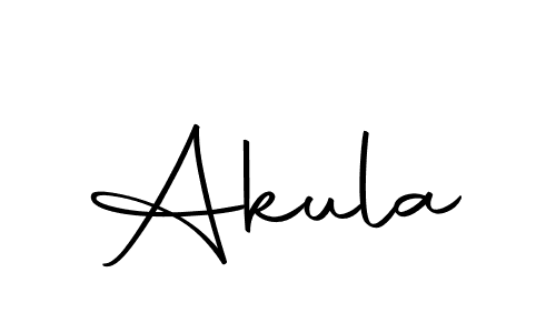 Design your own signature with our free online signature maker. With this signature software, you can create a handwritten (Autography-DOLnW) signature for name Akula. Akula signature style 10 images and pictures png