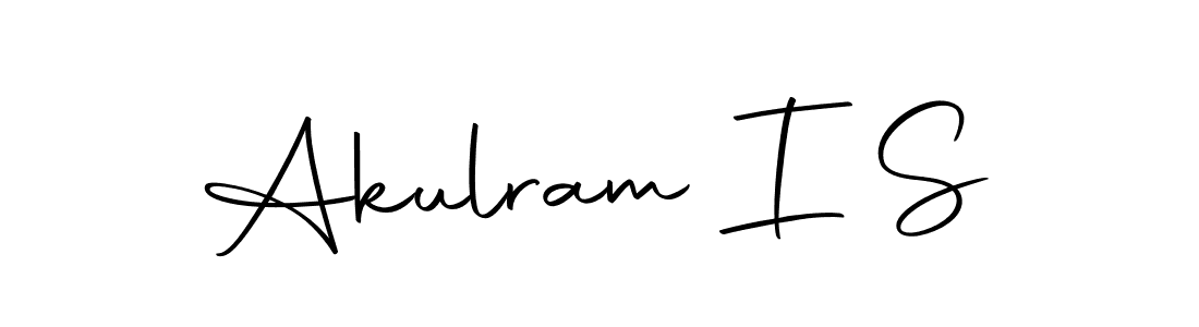 if you are searching for the best signature style for your name Akulram I S. so please give up your signature search. here we have designed multiple signature styles  using Autography-DOLnW. Akulram I S signature style 10 images and pictures png