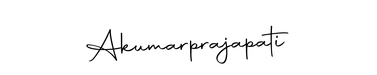 The best way (Autography-DOLnW) to make a short signature is to pick only two or three words in your name. The name Akumarprajapati include a total of six letters. For converting this name. Akumarprajapati signature style 10 images and pictures png