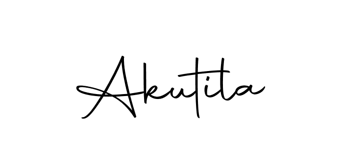 Make a beautiful signature design for name Akutila. With this signature (Autography-DOLnW) style, you can create a handwritten signature for free. Akutila signature style 10 images and pictures png