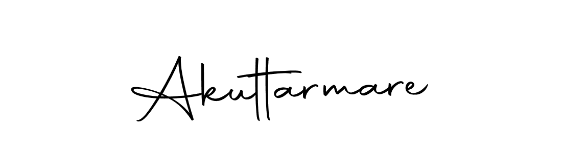 Make a beautiful signature design for name Akuttarmare. Use this online signature maker to create a handwritten signature for free. Akuttarmare signature style 10 images and pictures png