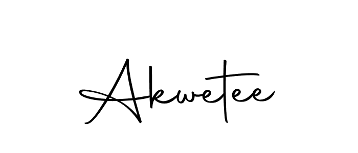 Use a signature maker to create a handwritten signature online. With this signature software, you can design (Autography-DOLnW) your own signature for name Akwetee. Akwetee signature style 10 images and pictures png