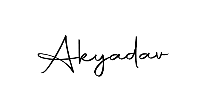 Make a beautiful signature design for name Akyadav. With this signature (Autography-DOLnW) style, you can create a handwritten signature for free. Akyadav signature style 10 images and pictures png