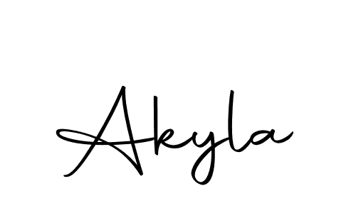 if you are searching for the best signature style for your name Akyla. so please give up your signature search. here we have designed multiple signature styles  using Autography-DOLnW. Akyla signature style 10 images and pictures png