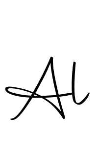 Al stylish signature style. Best Handwritten Sign (Autography-DOLnW) for my name. Handwritten Signature Collection Ideas for my name Al. Al signature style 10 images and pictures png