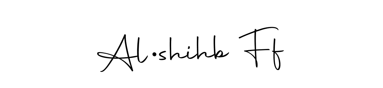 Design your own signature with our free online signature maker. With this signature software, you can create a handwritten (Autography-DOLnW) signature for name Al•shihb Ff. Al•shihb Ff signature style 10 images and pictures png