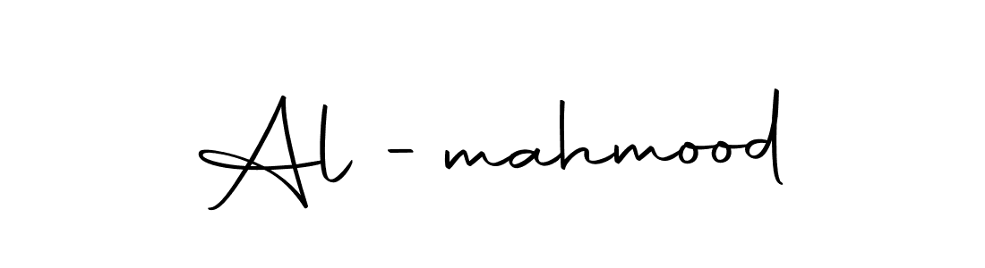 Make a beautiful signature design for name Al -mahmood. With this signature (Autography-DOLnW) style, you can create a handwritten signature for free. Al -mahmood signature style 10 images and pictures png