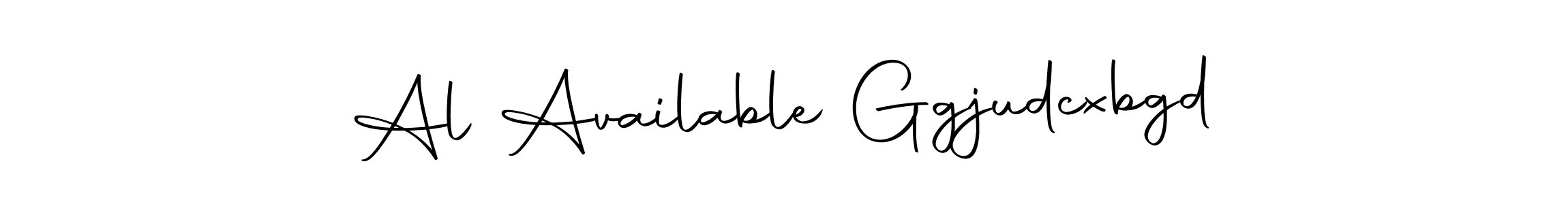 Use a signature maker to create a handwritten signature online. With this signature software, you can design (Autography-DOLnW) your own signature for name Al Available Ggjudcxbgd. Al Available Ggjudcxbgd signature style 10 images and pictures png