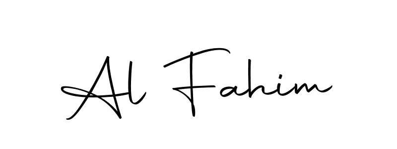 You should practise on your own different ways (Autography-DOLnW) to write your name (Al Fahim) in signature. don't let someone else do it for you. Al Fahim signature style 10 images and pictures png