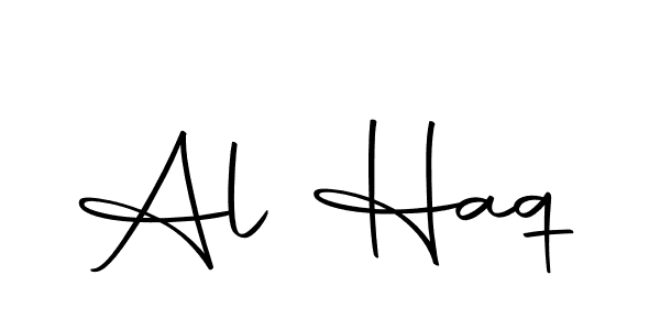 Create a beautiful signature design for name Al Haq. With this signature (Autography-DOLnW) fonts, you can make a handwritten signature for free. Al Haq signature style 10 images and pictures png