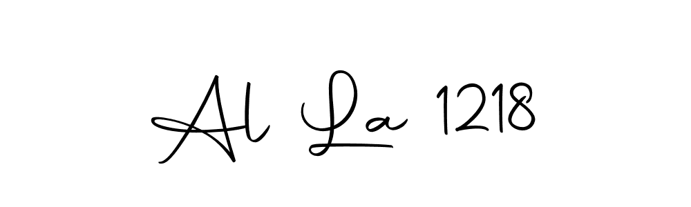 Use a signature maker to create a handwritten signature online. With this signature software, you can design (Autography-DOLnW) your own signature for name Al La 1218. Al La 1218 signature style 10 images and pictures png