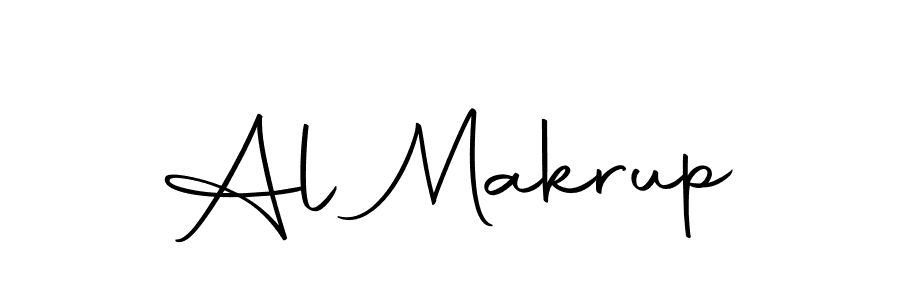 You should practise on your own different ways (Autography-DOLnW) to write your name (Al Makrup) in signature. don't let someone else do it for you. Al Makrup signature style 10 images and pictures png