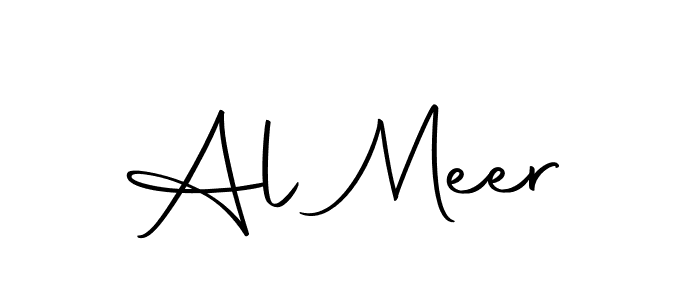 Make a beautiful signature design for name Al Meer. With this signature (Autography-DOLnW) style, you can create a handwritten signature for free. Al Meer signature style 10 images and pictures png