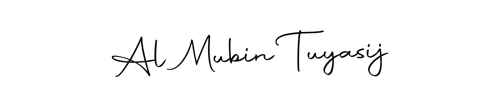 Make a beautiful signature design for name Al Mubin Tuyasij. With this signature (Autography-DOLnW) style, you can create a handwritten signature for free. Al Mubin Tuyasij signature style 10 images and pictures png