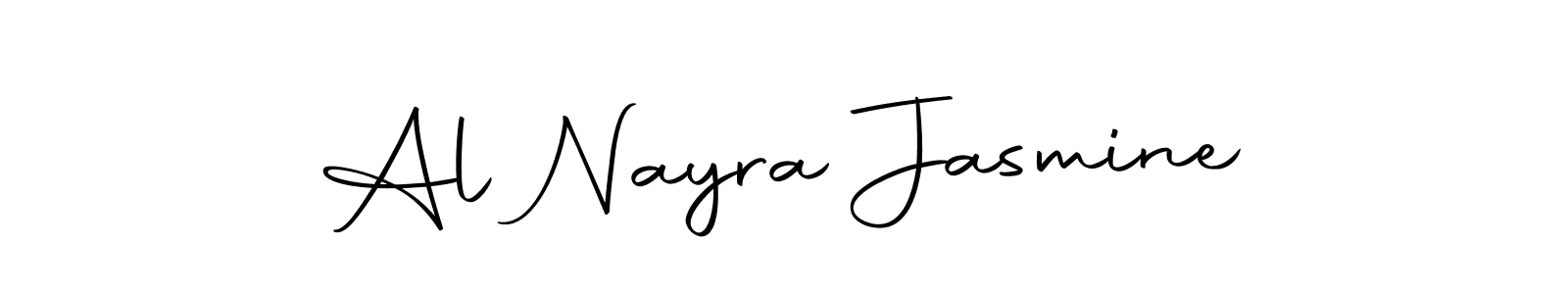 Autography-DOLnW is a professional signature style that is perfect for those who want to add a touch of class to their signature. It is also a great choice for those who want to make their signature more unique. Get Al Nayra Jasmine name to fancy signature for free. Al Nayra Jasmine signature style 10 images and pictures png