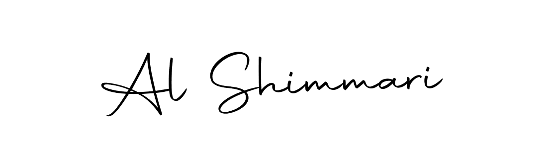 How to make Al Shimmari name signature. Use Autography-DOLnW style for creating short signs online. This is the latest handwritten sign. Al Shimmari signature style 10 images and pictures png