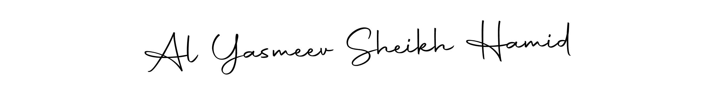 How to make Al Yasmeev Sheikh Hamid signature? Autography-DOLnW is a professional autograph style. Create handwritten signature for Al Yasmeev Sheikh Hamid name. Al Yasmeev Sheikh Hamid signature style 10 images and pictures png