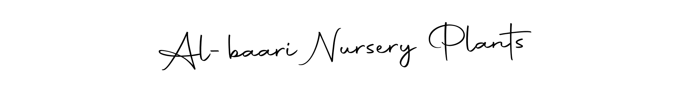 Also we have Al-baari Nursery Plants name is the best signature style. Create professional handwritten signature collection using Autography-DOLnW autograph style. Al-baari Nursery Plants signature style 10 images and pictures png