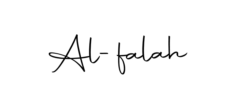 How to make Al-falah name signature. Use Autography-DOLnW style for creating short signs online. This is the latest handwritten sign. Al-falah signature style 10 images and pictures png