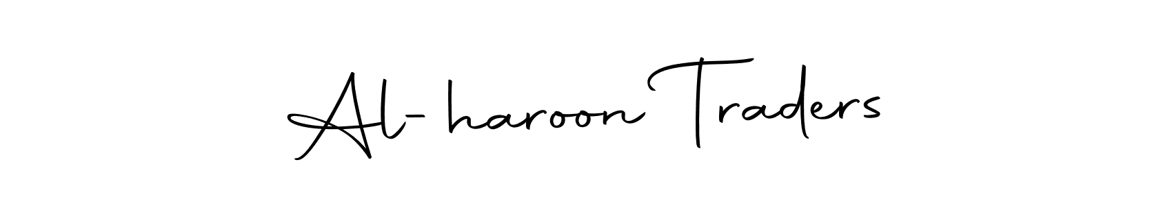 Use a signature maker to create a handwritten signature online. With this signature software, you can design (Autography-DOLnW) your own signature for name Al-haroon Traders. Al-haroon Traders signature style 10 images and pictures png