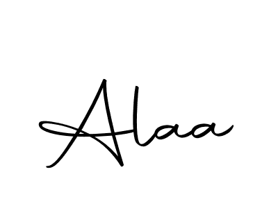 Create a beautiful signature design for name Alaa. With this signature (Autography-DOLnW) fonts, you can make a handwritten signature for free. Alaa signature style 10 images and pictures png