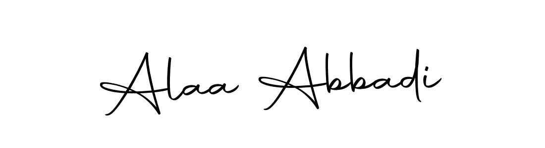 Also we have Alaa Abbadi name is the best signature style. Create professional handwritten signature collection using Autography-DOLnW autograph style. Alaa Abbadi signature style 10 images and pictures png