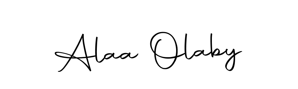 Here are the top 10 professional signature styles for the name Alaa Olaby. These are the best autograph styles you can use for your name. Alaa Olaby signature style 10 images and pictures png