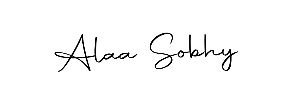 Similarly Autography-DOLnW is the best handwritten signature design. Signature creator online .You can use it as an online autograph creator for name Alaa Sobhy. Alaa Sobhy signature style 10 images and pictures png