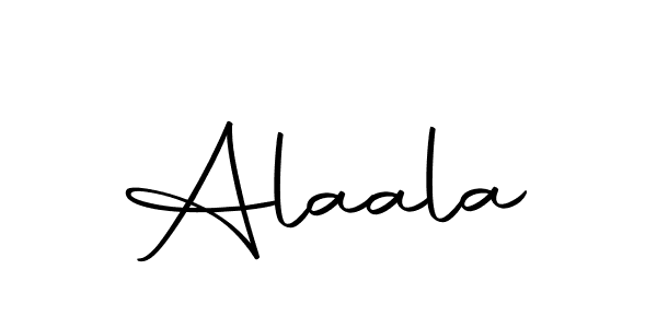 Design your own signature with our free online signature maker. With this signature software, you can create a handwritten (Autography-DOLnW) signature for name Alaala. Alaala signature style 10 images and pictures png