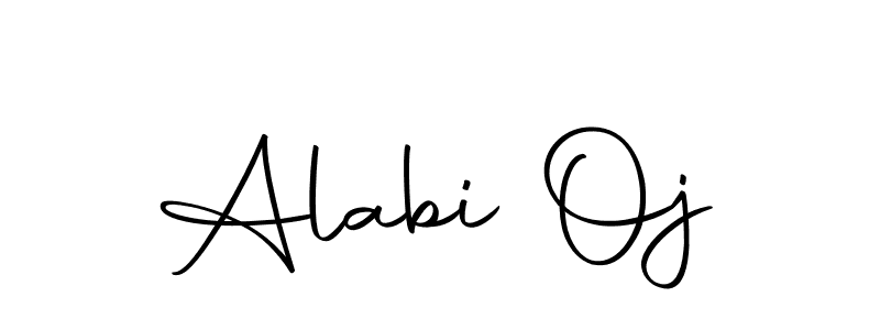 How to make Alabi Oj name signature. Use Autography-DOLnW style for creating short signs online. This is the latest handwritten sign. Alabi Oj signature style 10 images and pictures png