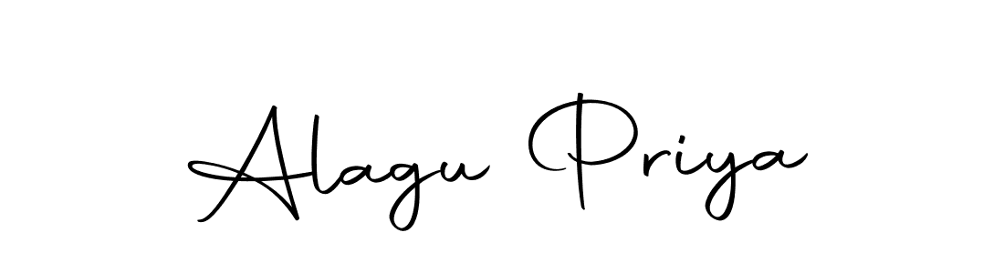 You should practise on your own different ways (Autography-DOLnW) to write your name (Alagu Priya) in signature. don't let someone else do it for you. Alagu Priya signature style 10 images and pictures png