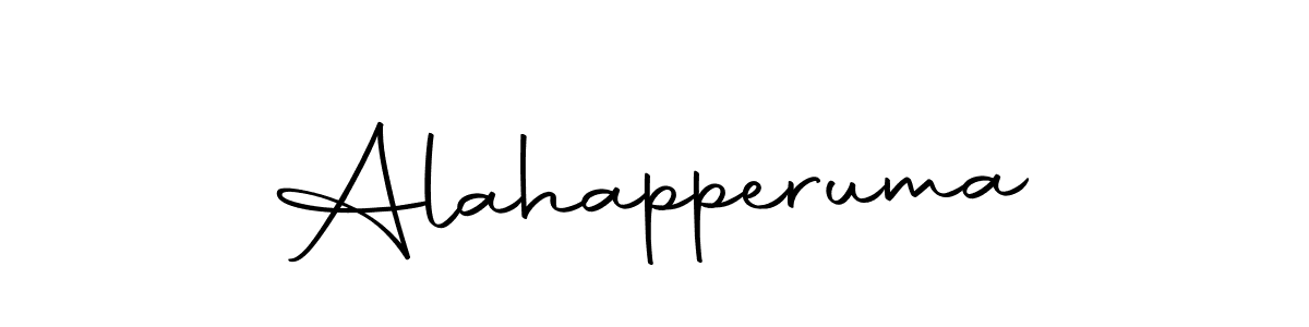 Make a short Alahapperuma signature style. Manage your documents anywhere anytime using Autography-DOLnW. Create and add eSignatures, submit forms, share and send files easily. Alahapperuma signature style 10 images and pictures png