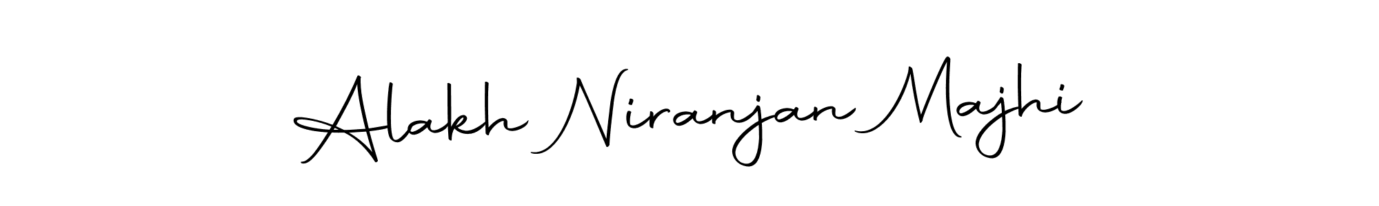 How to make Alakh Niranjan Majhi name signature. Use Autography-DOLnW style for creating short signs online. This is the latest handwritten sign. Alakh Niranjan Majhi signature style 10 images and pictures png