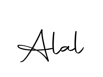 Design your own signature with our free online signature maker. With this signature software, you can create a handwritten (Autography-DOLnW) signature for name Alal. Alal signature style 10 images and pictures png