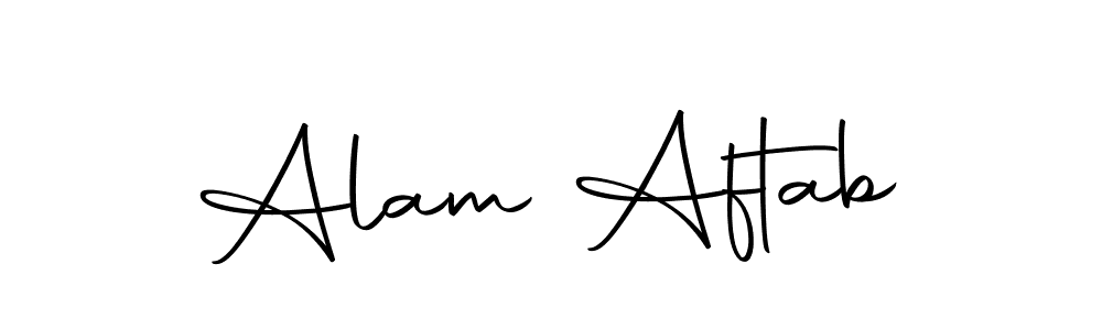 The best way (Autography-DOLnW) to make a short signature is to pick only two or three words in your name. The name Alam Aftab include a total of six letters. For converting this name. Alam Aftab signature style 10 images and pictures png